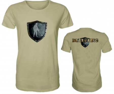 P�skov� triko s potiskem vep�edu a na z�dech