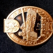 Zlat(mosazn) odznak 1.tankovho pluku