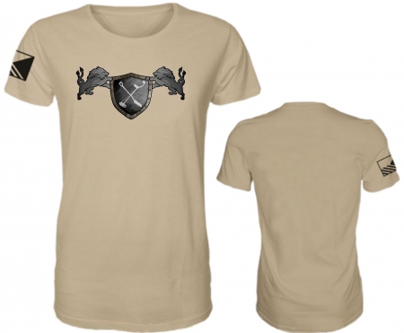 P�skov� triko s potiskem vep�edu a na rameni, mo�nost doobjednat n�pis na z�da